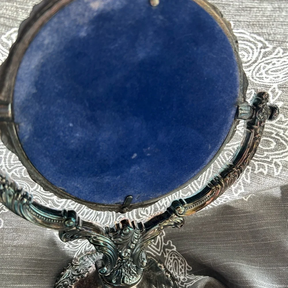 Elegant Silver Vanity Mirror
